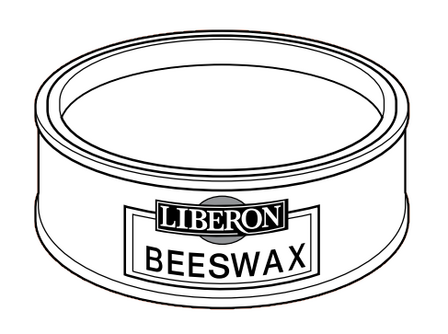 X 150 ML. BEESWAX DARK OAK