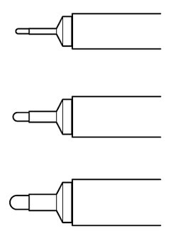 kleurstift zilver met punt 0,7 mm extra fijn