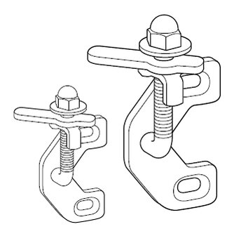 flexhaken type M-6 2 stuks