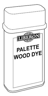 palette wood dye kleur light oak