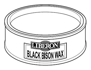 wax black bison kleur clear