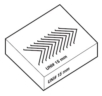 krammen 5 mm UNI voor zacht hout 8000 stuks