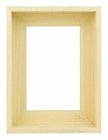 Houten baklijst blank 10 mm trap 3D M450 Kies uw formaat