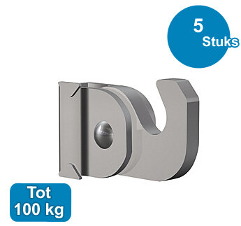 klemhaak, 4x4mm, max. 100 kg, per stuk 9.4255AA