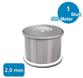 PERLON, 2,0mm, SPOEL, 500 meter 9.4421S