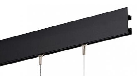 cliprail max zwart 150 cm