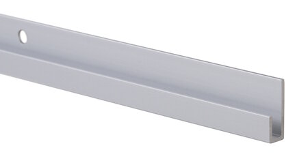 j-rail alu 150 cm (4 gaten per m1)