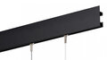  cliprail max zwart 300 cm